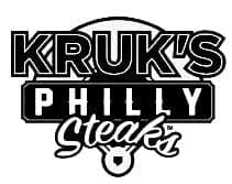 Krucks Philly Steaks Logo in Black and White