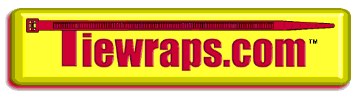 Tiewraps Sponsor Logo in Red and Yellow Color